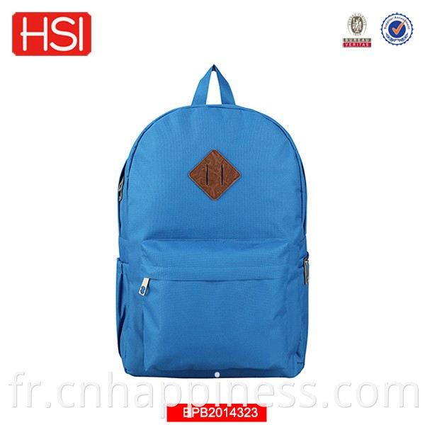 2022 New Design Polyester 600D SCHOOL SACH POUR LES ÉTUDIANTS